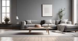 Kolor popielaty a szary: modny odcień w aranżacji wnętrz?
