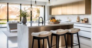 Kuchnia z barkiem: inspiracje i aranżacje kuchenne