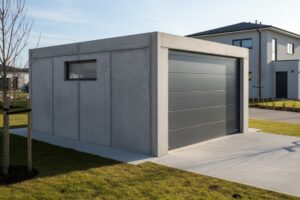 Monolityczne garaże betonowe – szybkość, trwałość i bezpieczeństwo