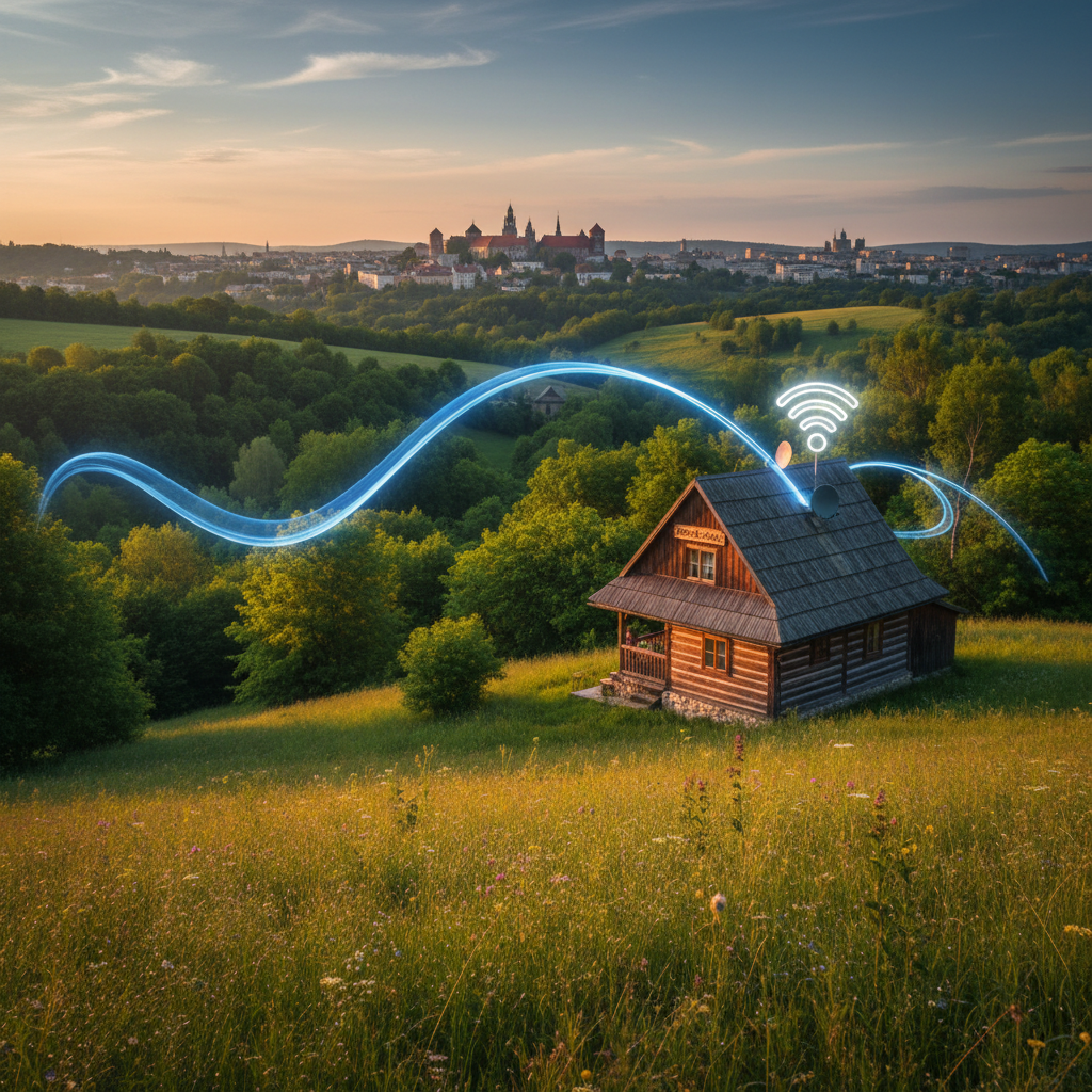 Szybki internet w Krakowie na lata? Sprawdź ofertę Domek ze Snu!
