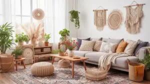 Jak urządzić przytulny salon w stylu boho? Sprawdzone sposoby na wymarzone wnętrze