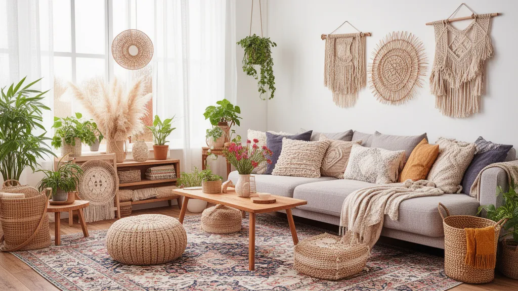 Jak urządzić przytulny salon w stylu boho? Sprawdzone sposoby na wymarzone wnętrze
